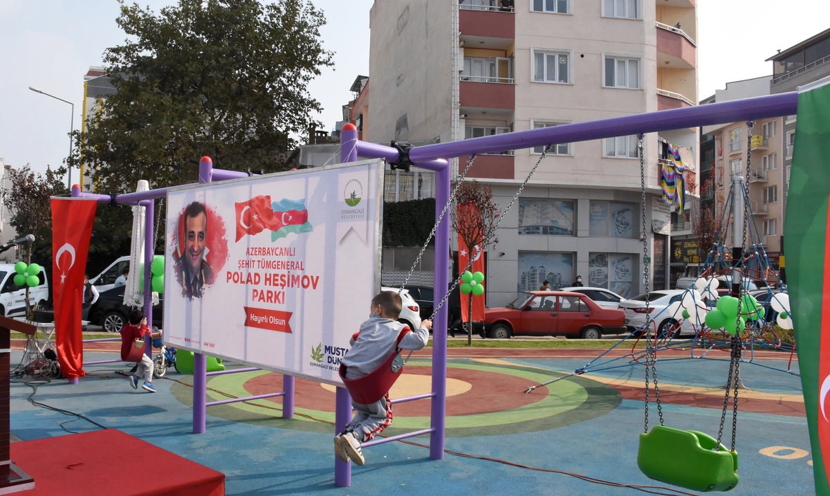 Türkiyədə Polad Həşimovun adı verilən parkın açılışı oldu - FOTO/VİDEO